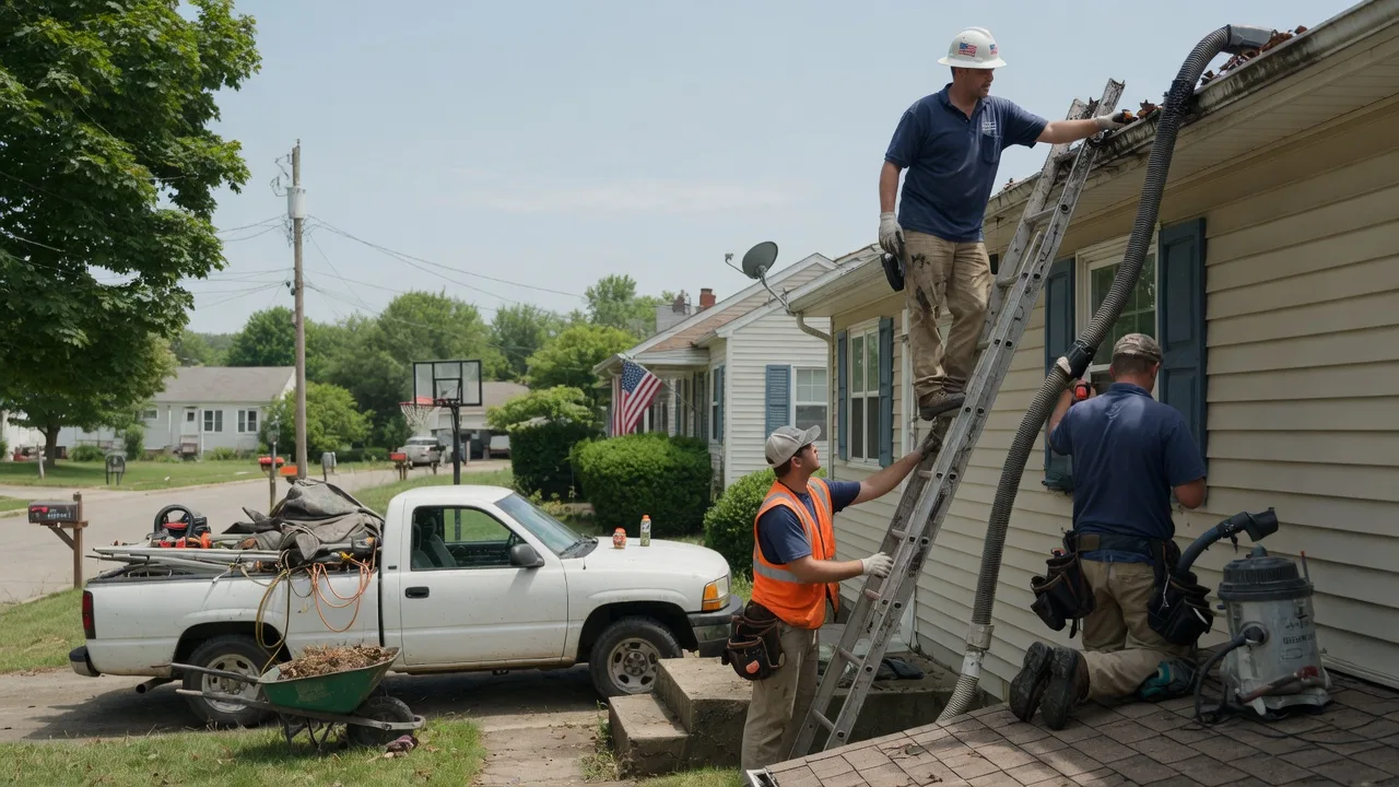 Gutter Installation in Long Bottom, OH near me
